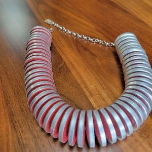 Funky Necklace recycled materials